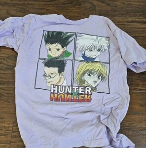 HunterXhunter anime T-shirt, short sleeve, Size M